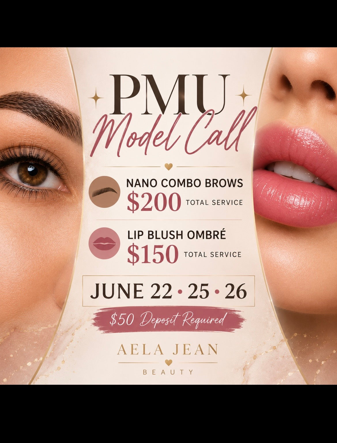 Nano Combo Brow Model Appointment