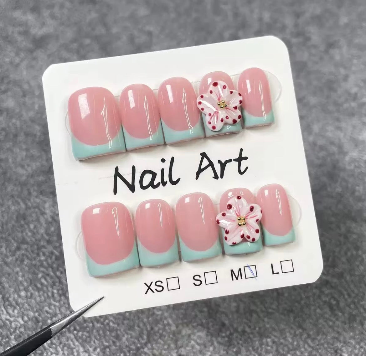 Blue Blossom French Set