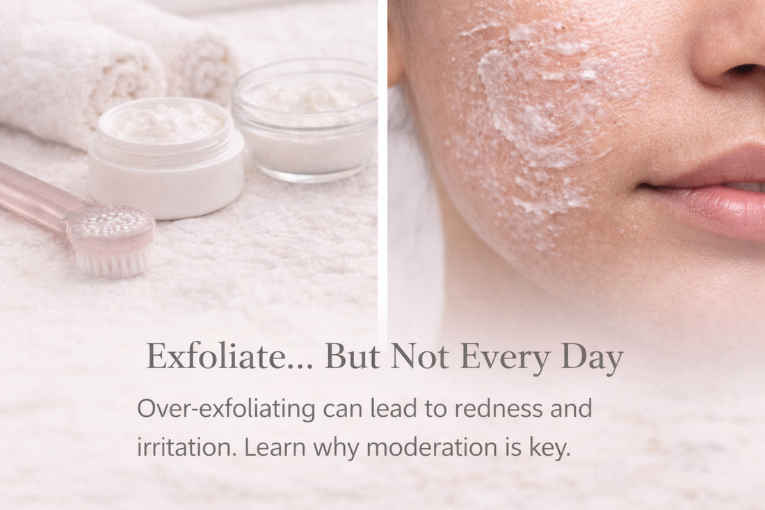 Exfoliate… But Not Every Day