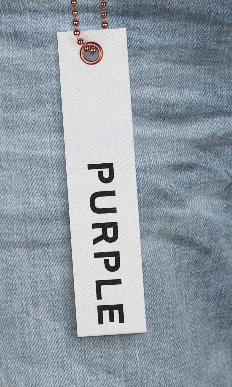 Distressed Light Wash Skinny Jeans – Inspired by Purple Brand